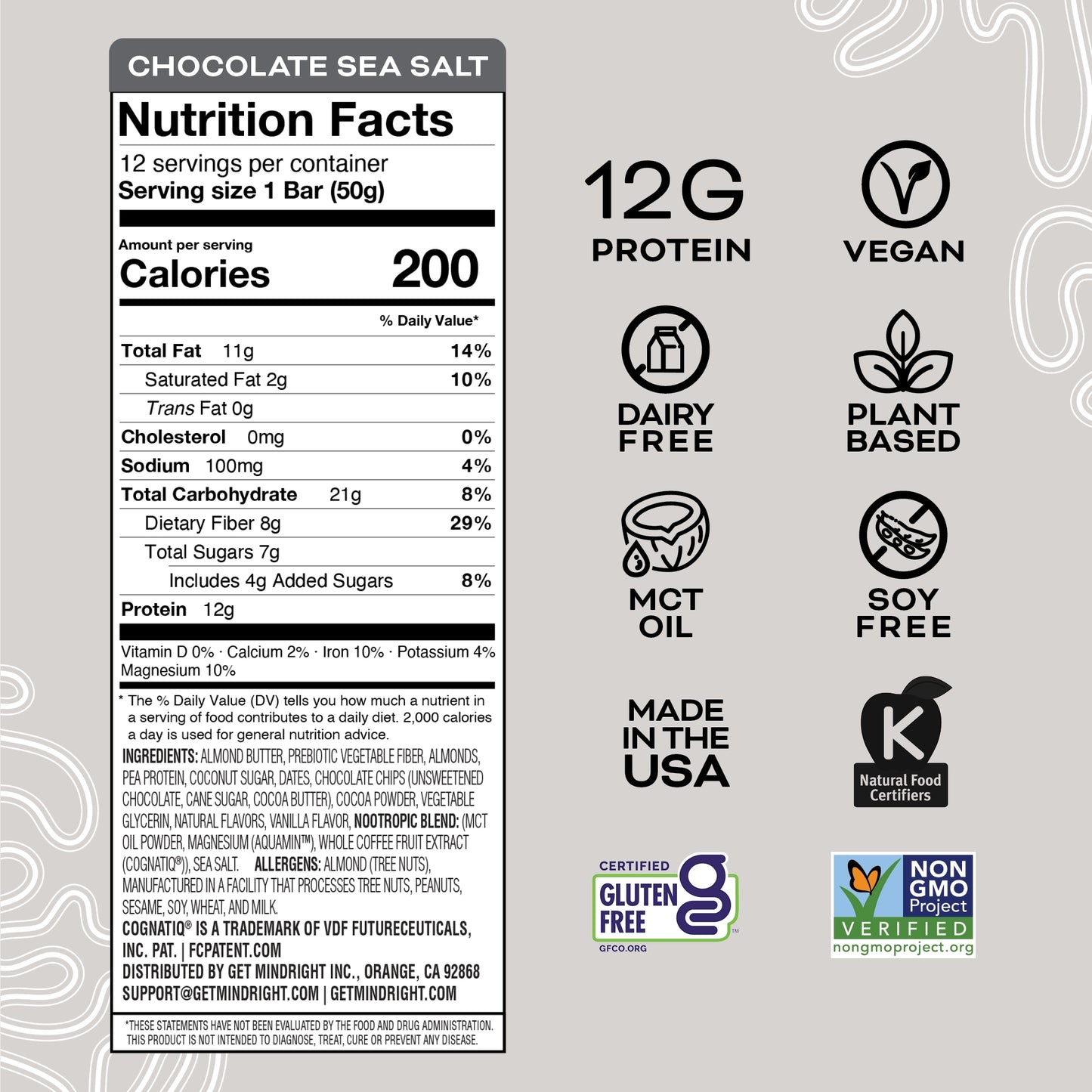 Chocolate Sea Salt (36 bars)