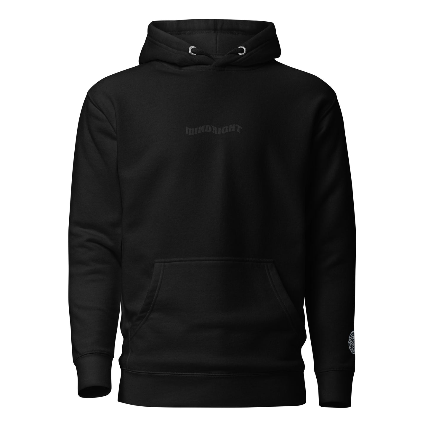 Get Your Mind Right - Premium Wave Hoodie - Black Unisex