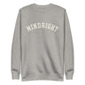 Mindright Collegiate Sweatshirt - Carbon Grey Unisex