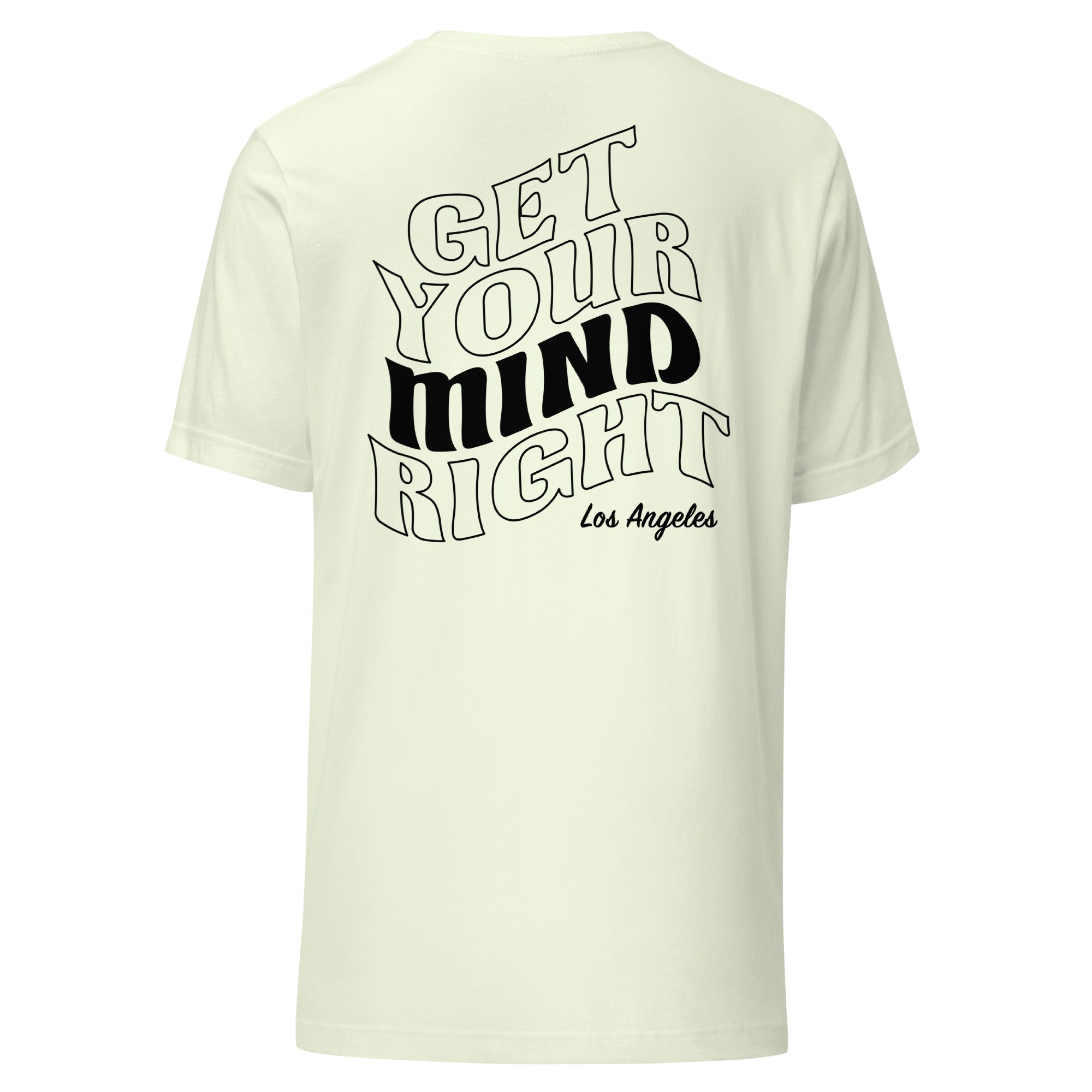 Get Your Mindright Wave Tee Citron Unisex