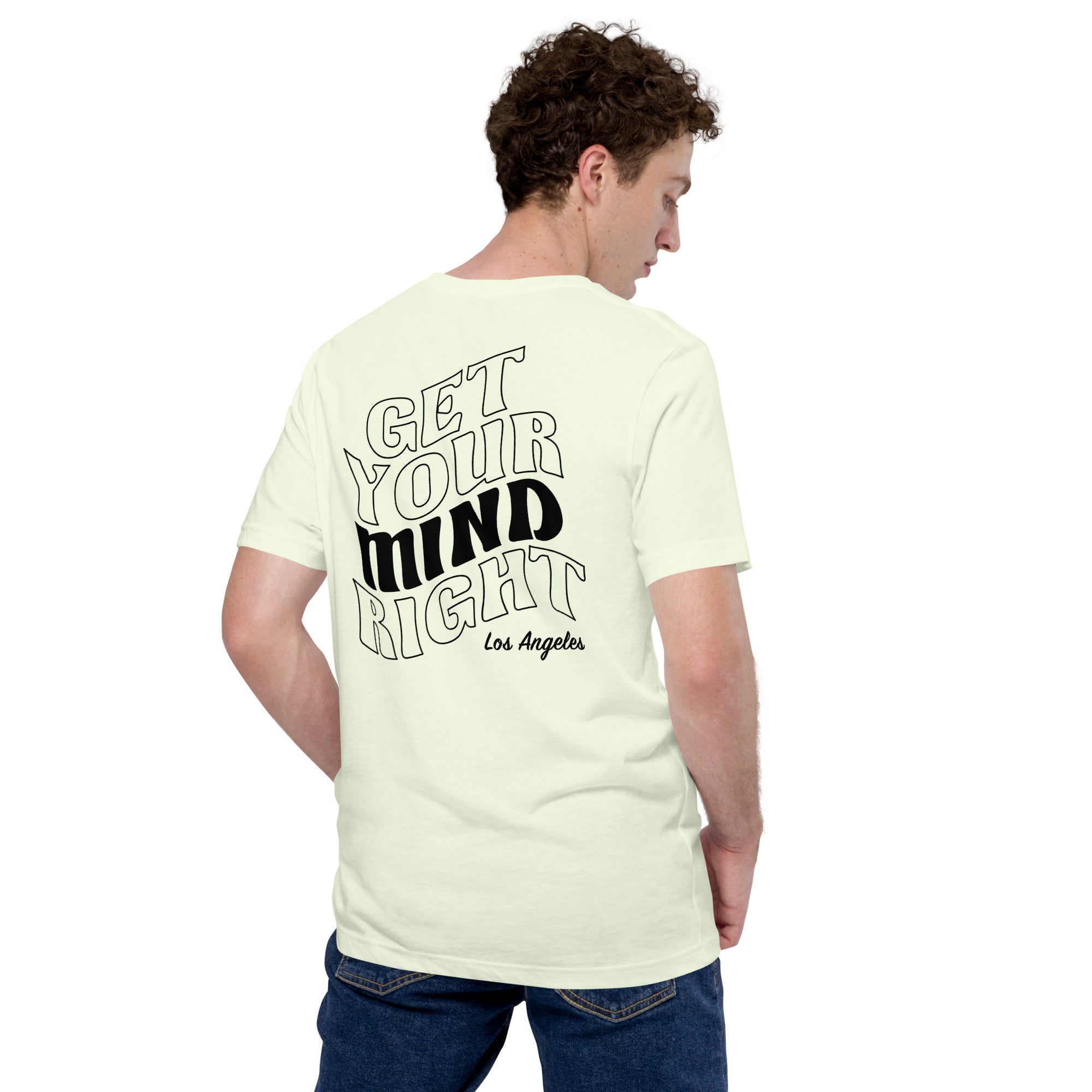 Get Your Mindright Wave Tee Citron Unisex